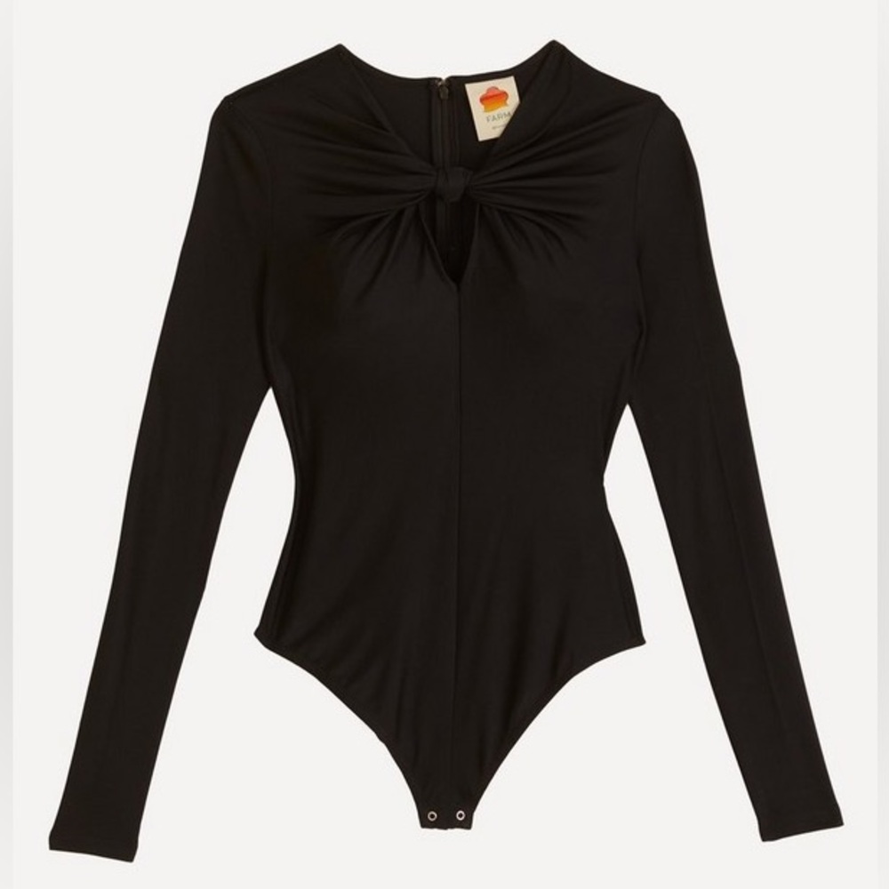 NWOT farm Rio Body suit black size XS